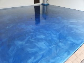 Metallic Floor Coating